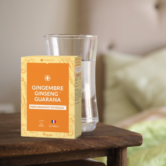 Ampoules de Gingembre - Ginseng - Guarana
